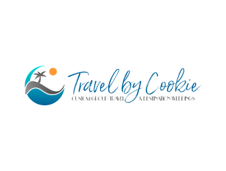 Travel by Cookie Logo Design