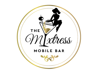 The Mixstress - Mobile Bar Services logo design by Rachel