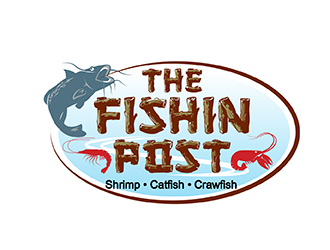 The Fishin Post logo design by geomateo
