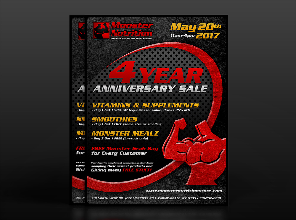 Monster Nutrition Logo Design