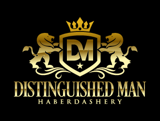 Distinguished Man Haberdashery logo design by jaize