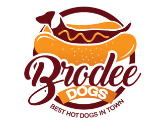 Brodee Dogs logo design by gogo