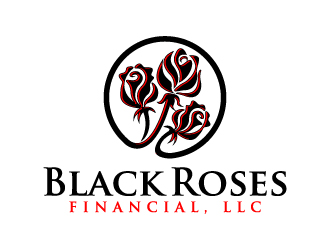 Black Roses Financial, LLC logo design by jaize
