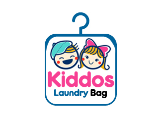 Kiddos Laundry Bag Logo Design