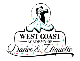 West Coast Academy of Dance and Etiquette logo design by ruki