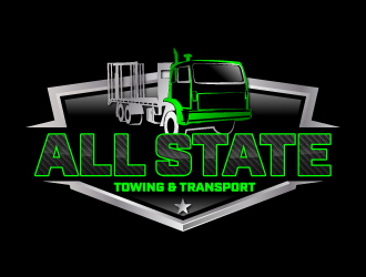 All State Towing & Transport logo design by jaize