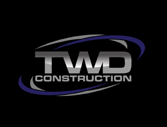 TWD Construction &a project management logo design by peacock