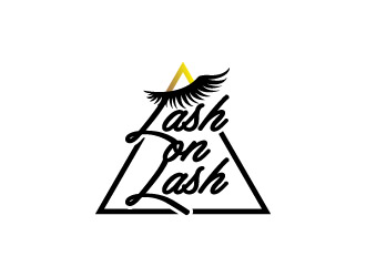 Lash on Lash logo design by harrysvellas