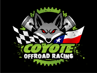 This is for an offroad race team name Coyote Offroad Racing logo design by haze