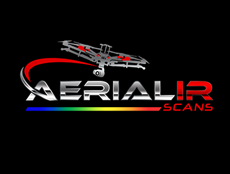 Aerial IR Scans logo design by 3Dlogos