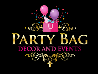 Party Bag Decor and Events logo design by prodesign