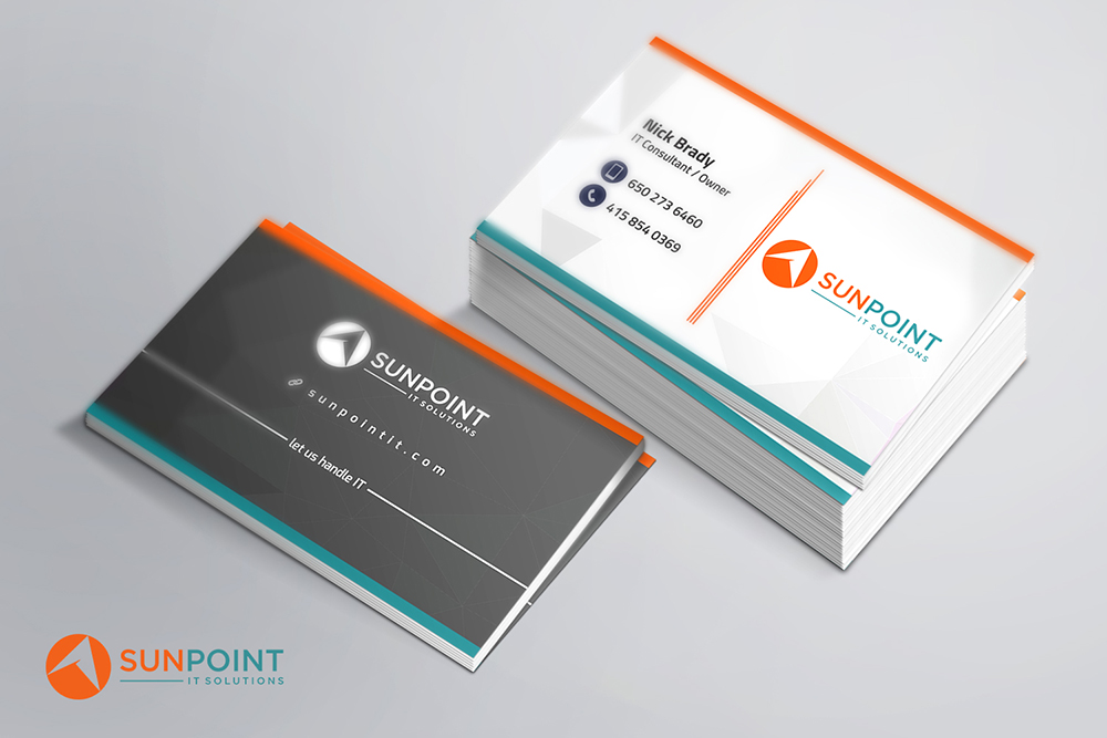 SunPoint IT Solutions logo design by corneldesign77