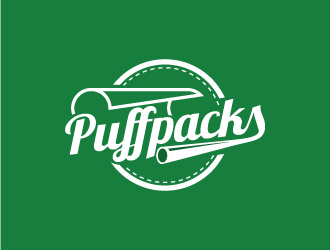 PUFFPACKS logo design by gogo