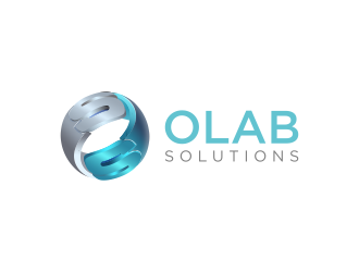 OLab Solutions logo design by Garmos