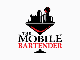 The Mobile Bartender logo design by tinycreatives
