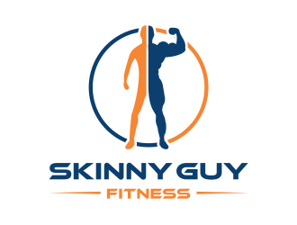 Skinny Guy Goodbye logo design by Girly