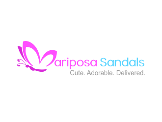 Mariposa Sandals Logo Design