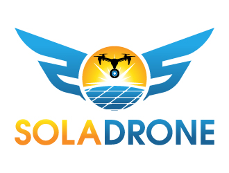 SolaDrone logo design by abss