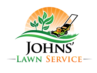 Johns Lawn Service logo design by Conception