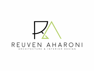 reuven aharoni Logo Design
