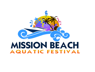 MISSION BEACH AQUATIC FESTIVAL logo design by bougalla005