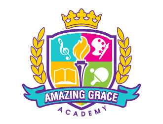 Amazing Grace Academy logo design by jaize