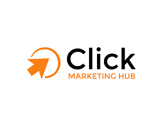 Click Marketing Hub logo design by Gopil