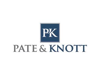 Pate and Knott logo design by Fear