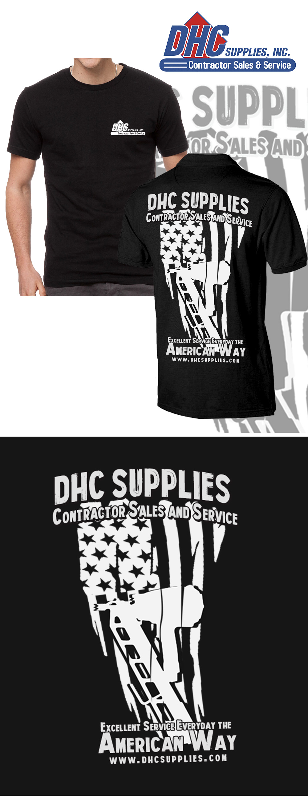 DHC Supplies logo design by ranelio