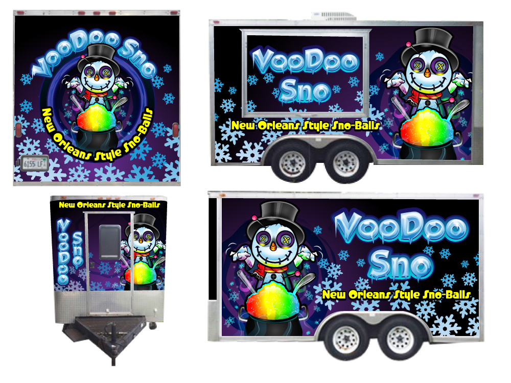 VooDoo Ice      New Orleans Style Sno-Balls logo design by jaize