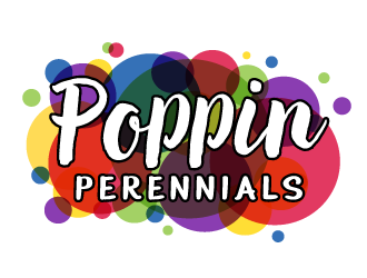 Poppin Perennials logo design by akilis13