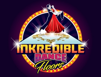 Inkredible Dance Floors logo design by gogo