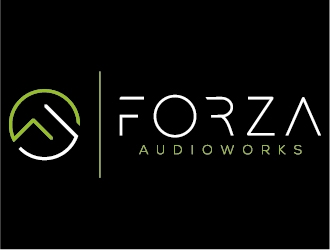 Forza AudioWorks logo design by WakSunari