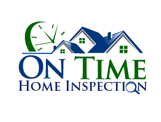 On Time  Home Inspection  logo design by THOR_