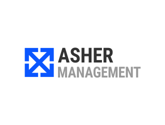 Asher Management  logo design by bluepinkpanther_