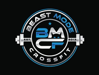 Beast Mode CrossFit logo design by REDCROW