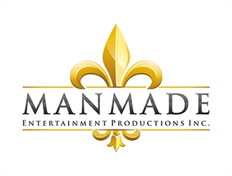 Manmade Entertainment Productions Inc. logo design by gitzart