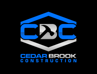 CBC - Cedar Brook Construction logo design by pakNton