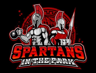 Spartans in the Park logo design by daywalker