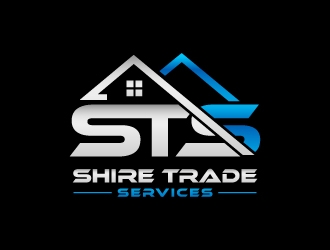 Shire trade services logo design by labo