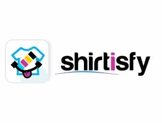 shirtisfy.com logo design by Day2DayDesigns