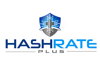 Hash Rate Plus  logo design by 3Dlogos