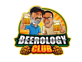 Beerology Club logo design by DreamLogoDesign