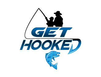 Get Hooked logo design by reight