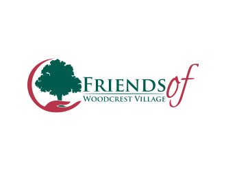 Friends of Woodcrest Village logo design by deddy