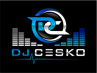 DJ Cesko logo design by mutafailan