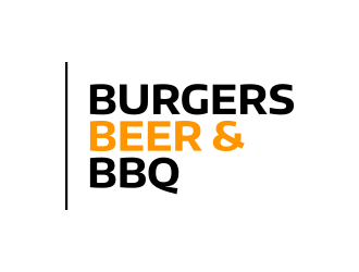 Burgers beer & bbq logo design by lexipej