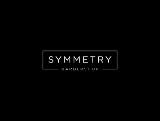 Symmetry Barbershop  logo design by haidar