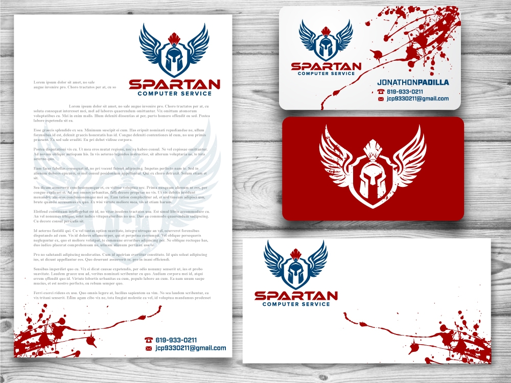 Spartan Computer Service logo design by jaize