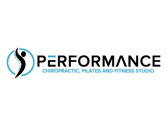 Performance Chiropractic, Pilates and Fitness Studio logo design by jaize